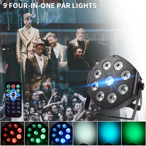 Ysh dẫn đèn sân khấu dẫn ánh sáng mệnh RGBW <span class=keywords><strong>DMX</strong></span> 512 ánh sáng sân khấu cho bữa tiệc gia đình đám cưới DJ chương trình câu lạc bộ buổi hòa nhạc sàn nhảy đèn - Product Image 3