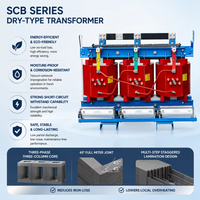 Transformateur sec triphasé de type bobiné 10kV 440V pour intérieur, 30kVA 50kVA 100kVA 50/60Hz, bobinage en aluminium/cuivre pour l'alimentation électrique