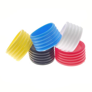 <strong>Badminton</strong> <strong>Racket</strong> Silicone Handle Grip Ring, Tennis Racquet <strong>Racket</strong> Fix Ring, <strong>Racket</strong> Band Overgrip Protector - Product Image 5