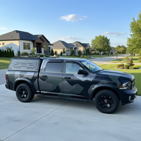 Capot de benne pour pick-up 4x4, accessoires tout-terrain, en alliage d'aluminium et acier, pour Dodge Ram 1500 5.7ft 2500 avec Rambox