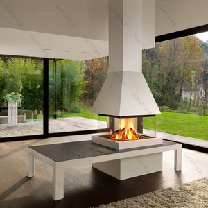 CRUISE Villa moderne intérieur électronique charbon de bois/éthanol/bois/atomisation poêle chauffage domestique 900mm flottant suspendu Globe - Product Image 2