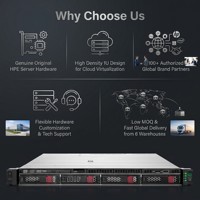 Serveur en rack HPE ProLiant DL320 Gen11 1U d'origine, Intel Xeon 3408U, 16 Go de DDR5, 4 LFF, virtualisation, informatique en nuage, serveur en rack