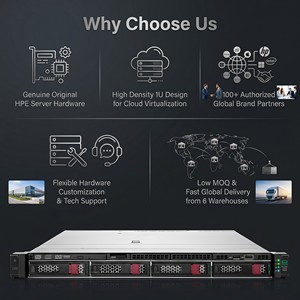 Serveur en rack HPE <span class=keywords><strong>ProLiant</strong></span> <span class=keywords><strong>DL320</strong></span> Gen11 1U d'origine, Intel Xeon 3408U, 16 Go de DDR5, 4 LFF, virtualisation, informatique en nuage, serveur en rack - Product Image 6