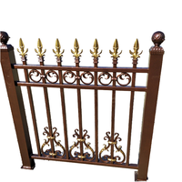 Balustrade et main courante d'extérieur en aluminium de conception moderne pour le balcon d'escalier de plate-forme pour des villas-fabriqué en Chine
