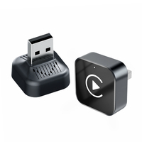 Adaptateur CarPlay sans fil 2 en 1, dongle CarPlay, Android Auto, mini USB, plug and play, convertisseur filaire vers sans fil pour CarPlay