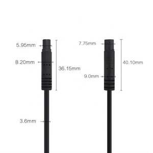 Câble pour caméra de vue arrière pour BMW, pour prise <span class=keywords><strong>Jack</strong></span>, 4 broches, 5P, 6P, 8 broches, trous mâle et femelle, <span class=keywords><strong>rallonge</strong></span> arrière - Product Image 6