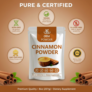 Harga Terbaik Kayu Manis Giling Segar Premium Polifenol Ekstrak Kulit Kayu Manis Murni Alami Kelas Makanan Bubuk Larut Air - Product Image 5