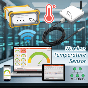 Industrial IoT LoRaWAN Gateway <b>wireless</b> <b>sensor</b> monitoring vibration and <b>temperatures</b> monitoring system - Product Image 1
