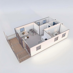 20Ft 40Ft Luxury Villa Expandable Container Living <b>House</b> 2-5 Bedrooms Waterproof Prefabricated <b>House</b> with Gym & Courtyard - Product Image 6