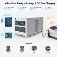 Nouvelle station de recharge mobile pour véhicules électriques EONDRIVE 140 kWh 120 kW avec stockage d'énergie par batterie et chargeur DC pour les opérations de flotte et de dépôt