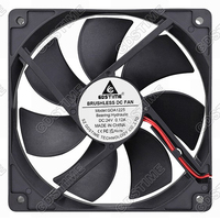 Ventilateur de refroidissement axial DC haute vitesse Gdstime GDA1225 DC 5V 12V 24V 120x120x25mm avec roulement hydraulique 5 pouces pour CPU