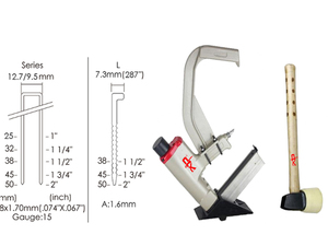Grapadora neumática <span class=keywords><strong>para</strong></span> suelos <span class=keywords><strong>de</strong></span> <span class=keywords><strong>madera</strong></span> dura <span class=keywords><strong>de</strong></span> aire <span class=keywords><strong>de</strong></span> grado Industrial 2 en 1, <span class=keywords><strong>pistola</strong></span> grapadora <span class=keywords><strong>de</strong></span> clavos con cabeza en L y clavadora <span class=keywords><strong>de</strong></span> suelo <span class=keywords><strong>para</strong></span> bricolaje Ga15 Ga16 - Product Image 5