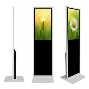 55 Inch Indoor High Brightness 500 Nits Digital <b>Signage</b> <b>Wall</b> Mounted Vertical Advertising Display - Product Image 1
