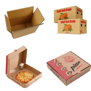 Carton automatique découpant la machine de boîte à pizza pour le poinçonnage de plaque de papier de carton ondulé