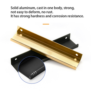 Europe Handle Wholesale Furniture Hardware Drawer Kitchen Cabinet <strong>Door</strong> Handles Wardrobe Pull Handles - Product Image 6