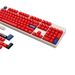 Hotsale Nắp Phím GMK <span class=keywords><strong>Red</strong></span> Devils Nắp Phím Thăng Hoa Nhuộm PBT 140 Phím Hồ Sơ Anh Đào Cho Bàn Phím Cơ Công Tắc MX - Product Image 3