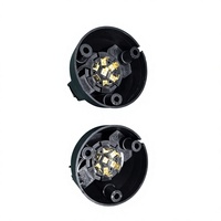 Prise de remorque en plastique 12V 7 broches ISO 1724 Type N avec couvercle de protection pour câblage de barre de remorquage de caravane, camping-cars et fourgonnettes