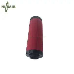 High quality air compressor coalescing filter Hiross cylindrical coalescer filter element - Replacement