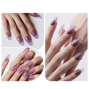 <span class=keywords><strong>Esmalte</strong></span> <span class=keywords><strong>de</strong></span> <span class=keywords><strong>Uñas</strong></span> en Gel UV LED <span class=keywords><strong>Transparente</strong></span> <span class=keywords><strong>de</strong></span> 10 ml, Color Morado Oscuro Rosado, <span class=keywords><strong>de</strong></span> Larga Duración, Brillante, <span class=keywords><strong>de</strong></span> Marca Privada - Product Image 4