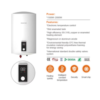 Chauffe-eau électrique vertical de haute qualité à prix compétitif, avec réservoir de douche, vente en gros, logo personnalisé