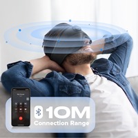 Masque pour les yeux intelligent léger et portable à bruit blanc pour le sommeil avec musique intégrée