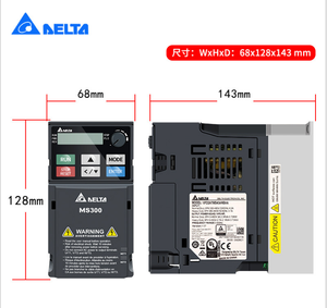 ตัวขับเวกเตอร์ความถี่ตัวแปรเดลต้า3.7KW ควบคุม3PH 380V สำหรับพัดลมอุตสาหกรรมขนาดเล็กระบบระบายความร้อน - Product Image 4
