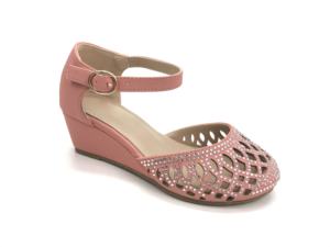 Chaussures de princesse à strass pour enfant, petites semelles compensées, sandales d'été, nouvelle collection, meilleure vente - Product Image 4
