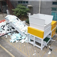 Máquina Trituradora de Espuma de Poliuretano, para Residuos de Espuma PU, con Capacidad de 4-8 Toneladas/Hora