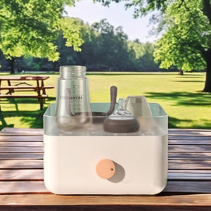 OEM Factory Wholesale 240ml BPA-Free Nursing <b>Pad</b> with Handle and Straw Food Grade PP + <b>Silicone</b> Washable for Baby Feeding - Product Image 4