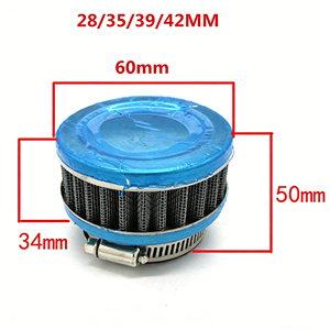 Nuevo Filtro de Aire Cilíndrico para Motocicleta Todoterreno ONUUAN 110CC, Repuesto Compatible con Motores de <span class=keywords><strong>Cuatro</strong></span> <span class=keywords><strong>Ruedas</strong></span> Yamaha <span class=keywords><strong>Kawasaki</strong></span> - Product Image 6