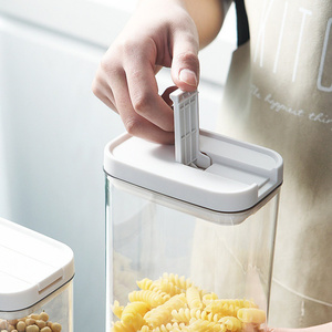 1300ml 1600ml Organización de cocina Contenedores de almacenamiento de plástico 460ml 700ml 950ml Contenedores herméticos de almacenamiento de alimentos con tapas - Product Image 5