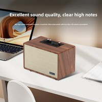 Haut-parleur rétro en bois 5.3 pour l'export, cadeau créatif, subwoofer domestique tout-en-un, étanche IPX7, 60W