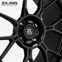 Nuevas Llantas de Aleación Forjadas Monobloque de Lujo ZL para LS de 20-21 Pulgadas, Cóncavas Profundas, Personalizadas, Compatibles con OEM, Posventa