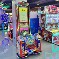Machine commerciale intelligente de poussée de pièces numérique pour jeux d'échange en arcade, idéale pour les centres de divertissement (FEC), centres commerciaux et parcs d'attractions