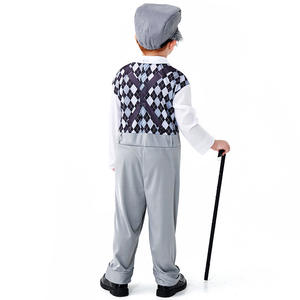 Fabricante chino Disfraces de Halloween para niños Pequeño disfraz de anciano Pretender ser disfraz de abuelo para niños - Product Image 3