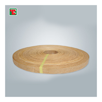 Tongli Oak Natural Veneer Edge Banding For Shopfitting Projects MDF Surface Finishing And Furniture