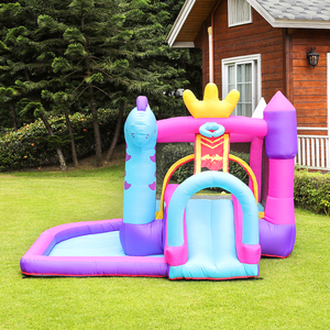 New popular fun bouncer princess pink prince party commercial bounce castle bouncy house gonfiabile in vendita - Product Image 3
