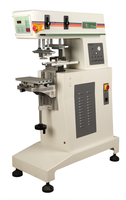 Machine d'impression par tampographie pneumatique monocouleur CYMS-150-90 à tête unique avec godet à huile, pour tampons en caoutchouc et papier