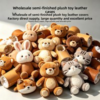 En gros, Housse de poupée en tissu polyester pour figurine, peluche ou ours en peluche anime, 31-50 cm, unisexe, semi-finie