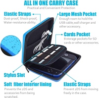 Étui rigide personnalisé en EVA pour porte-cartes de jeu pour Nintendo Switch 3DS 2DS DS PS Vita Sac de rangement d'emballage