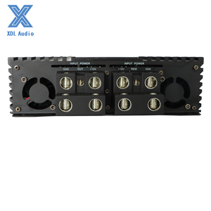 Monobloc de classe D 25K Watts 14.4V amplificateur audio de voiture haute puissance basse fréquence haute qualité sonore égaliseurs numériques croisements - Product Image 4