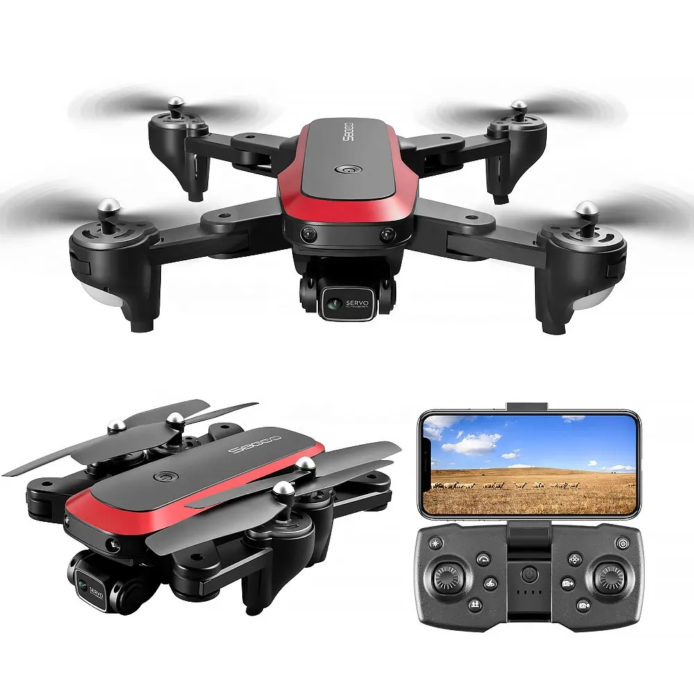 S8000 Aircraft 4k 5g Wifi 3 Axis Gimbal Fpv Professionnel Long Range Small Drone For Kids Remote Control