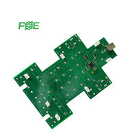 Controlador de Vuelo para Dron UAV Personalizado EMS, Placa Receptora FR-4 con PCB Verde, Servicio de Fabricación de PCBA, 1 oz de Cobre