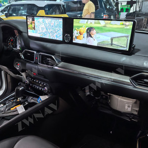 Đầu màn hình ZWNAV kép 12.<span class=keywords><strong>3</strong></span> inch tích hợp Carplay cho <span class=keywords><strong>Mazda</strong></span> CX-5 2017-<span class=keywords><strong>2025</strong></span>, đa phương tiện, GPS, Navi, BT, WIFI, màn hình cảm ứng, đầu radio xe hơi, hỗ trợ Wirecarplay - Product Image 2