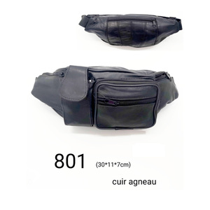 Sac banane holographique 801, sac bandoulière en forme de banane, résistant aux plis, pour les essentiels quotidiens et la mode urbaine - Product Image 1