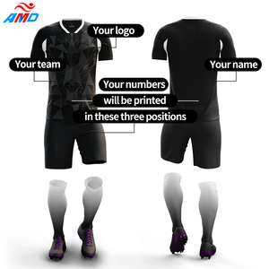 Grosir Pabrik pemasok Cina pakaian olahraga sepak bola penuh Kit sepak bola kustom Jersey sepak bola Amerika - Product Image 2