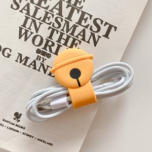 Enrollador de Cable USB de Silicona con Diseño de Dibujos Animados - Product Image 3