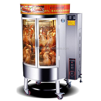 Machine à griller le poulet rotatif en acier inoxydable, équipement chinois, four à rôtir le canard, machine à rôtir le canard au gaz