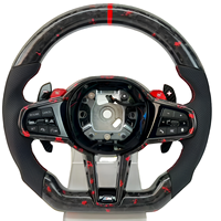 Volant sport en cuir et fibre de carbone avec fonction chauffante pour BMW Série 6, Série 2, M1, M2 – Remplacement des boutons – Vente en gros usine