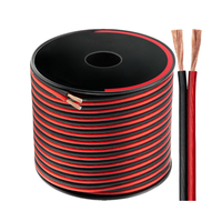 Câble de haut-parleur professionnel 100m 16AWG à âme torsadée à faible résistance pour une reproduction sonore haute fidélité